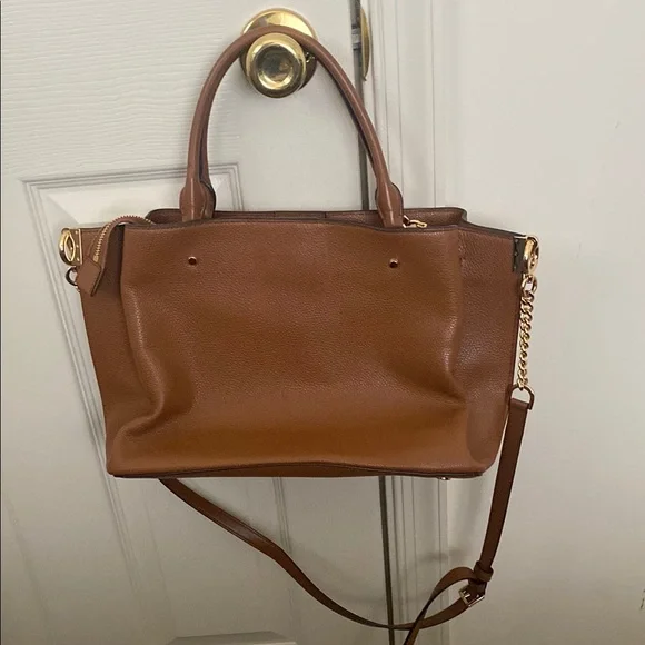 Michael Kors Brown Leather Tote Bag 💼 - Picture 2 of 7